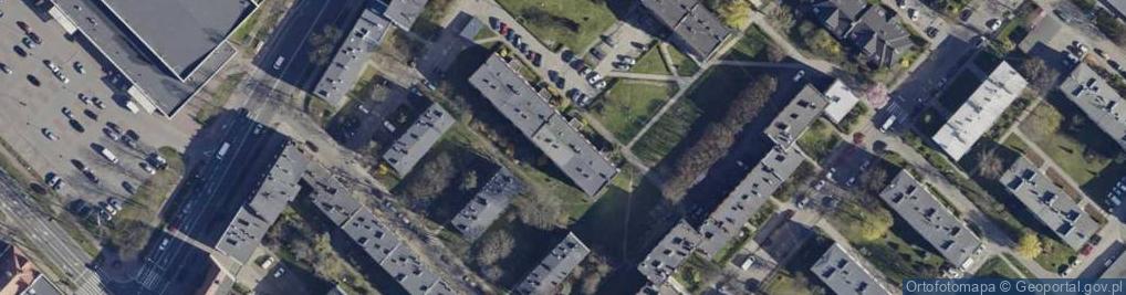 Zdjęcie satelitarne Hoblera Tadeusza ul.