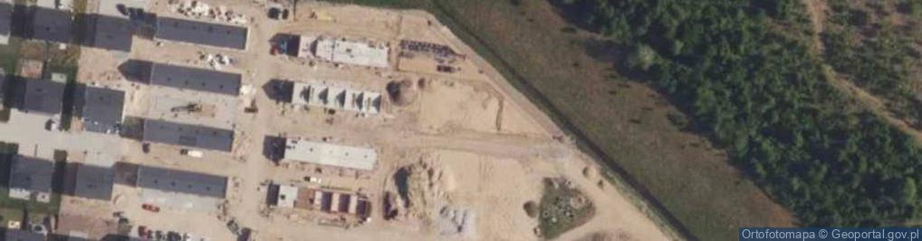 Zdjęcie satelitarne Hortensjowa ul.