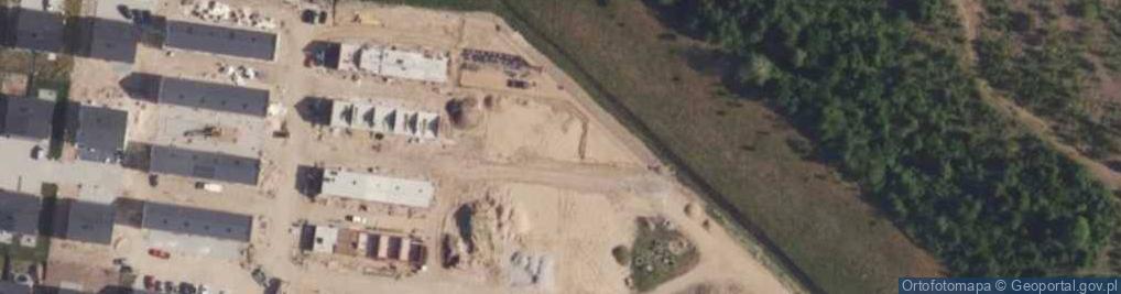 Zdjęcie satelitarne Hortensjowa ul.