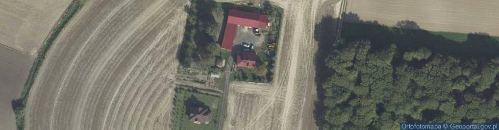 Zdjęcie satelitarne Hostynne-Kolonia ul.