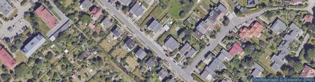 Zdjęcie satelitarne Hofmana Vlastimila ul.