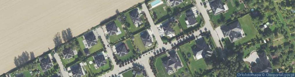 Zdjęcie satelitarne Horyzontowa ul.