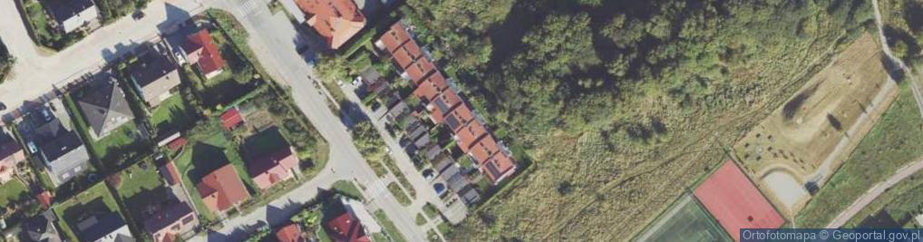 Zdjęcie satelitarne Holenderska ul.