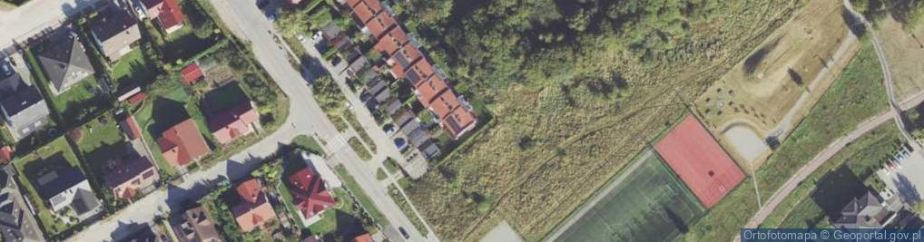 Zdjęcie satelitarne Holenderska ul.