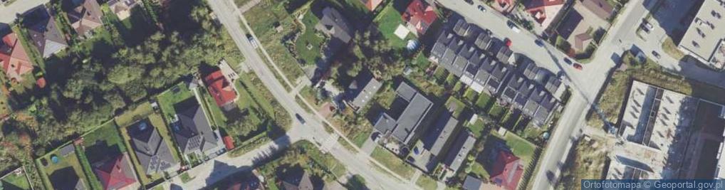Zdjęcie satelitarne Holenderska ul.