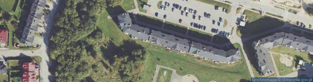 Zdjęcie satelitarne Holenderska ul.