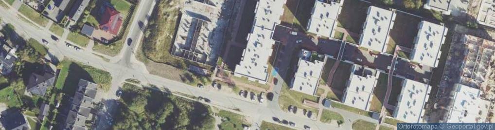 Zdjęcie satelitarne Holenderska ul.