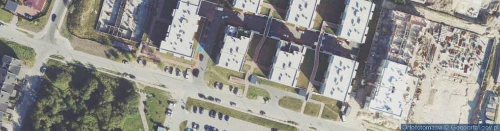 Zdjęcie satelitarne Holenderska ul.