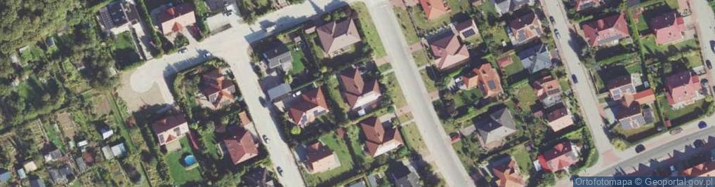 Zdjęcie satelitarne Holenderska ul.