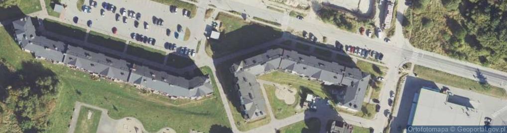 Zdjęcie satelitarne Holenderska ul.
