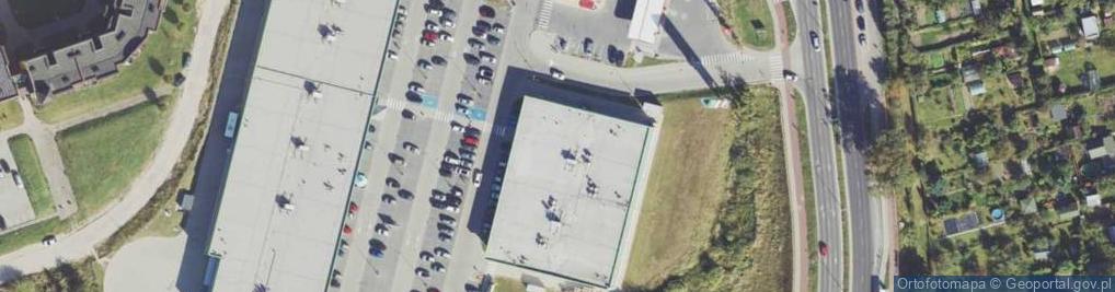 Zdjęcie satelitarne Holenderska ul.