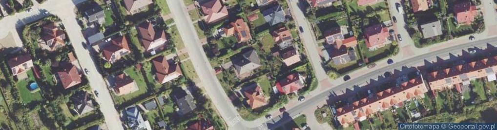 Zdjęcie satelitarne Holenderska ul.