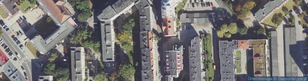 Zdjęcie satelitarne Hołdu Pruskiego ul.