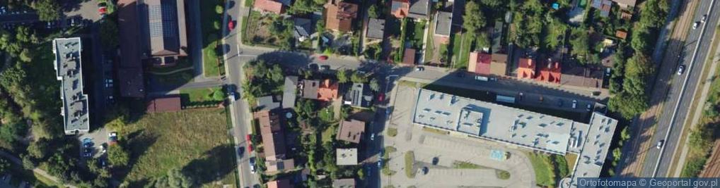 Zdjęcie satelitarne Hoffmanowej Klementyny ul.