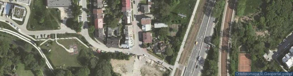 Zdjęcie satelitarne Hoffmanowej Klementyny ul.