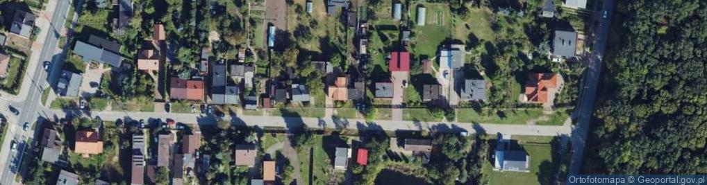 Zdjęcie satelitarne Hoffmanowej ul.