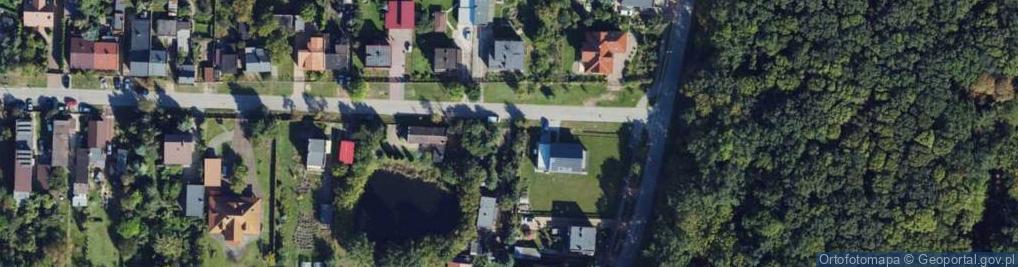 Zdjęcie satelitarne Hoffmanowej ul.