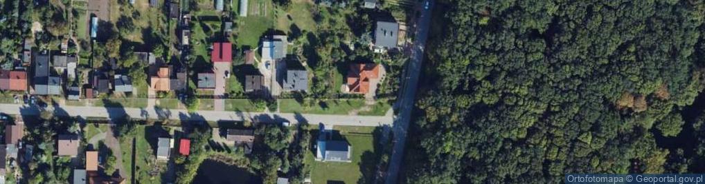 Zdjęcie satelitarne Hoffmanowej ul.