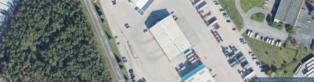 Zdjęcie satelitarne Holenderska ul.