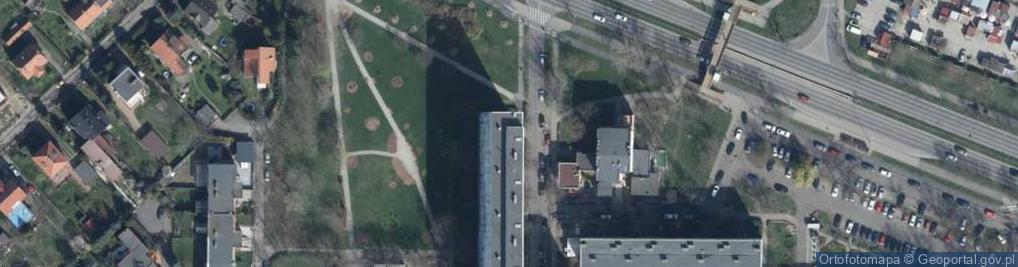 Zdjęcie satelitarne Horyzontalna ul.