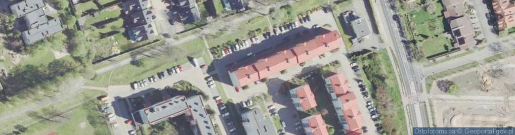 Zdjęcie satelitarne Holenderska ul.