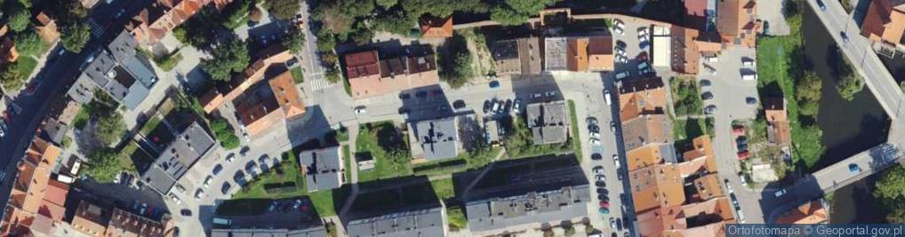 Zdjęcie satelitarne Hoża ul.