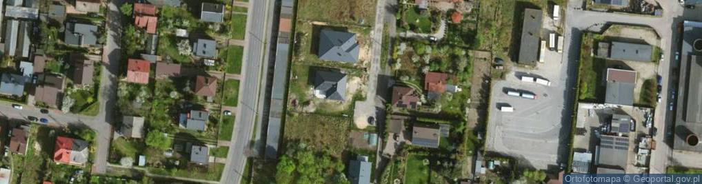 Zdjęcie satelitarne Hortensji ul.