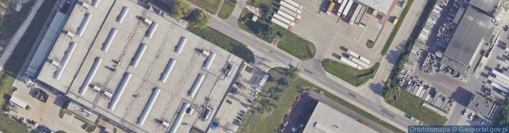 Zdjęcie satelitarne Hodowlana ul.