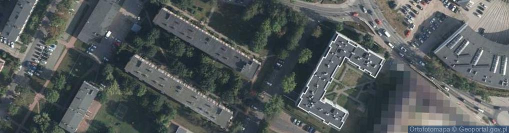 Zdjęcie satelitarne Hozera Kazimierza ul.