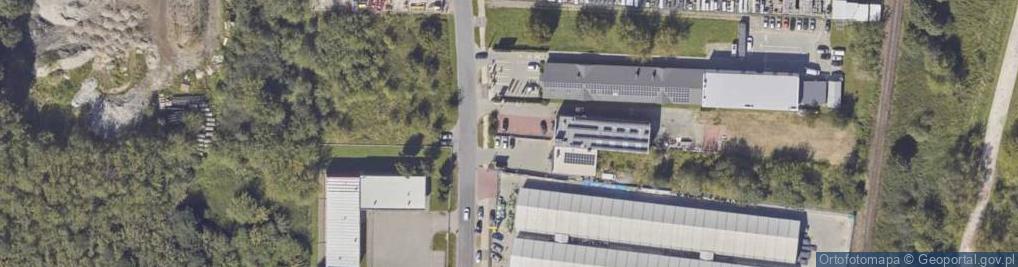 Zdjęcie satelitarne Hodowlana ul.