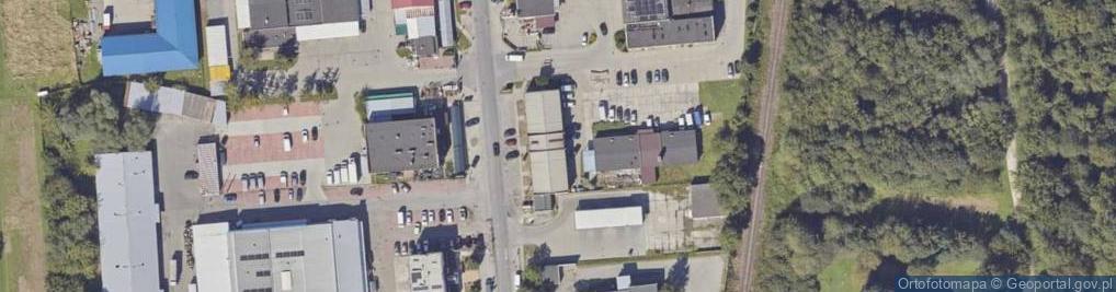 Zdjęcie satelitarne Hodowlana ul.