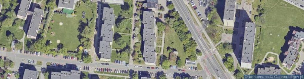 Zdjęcie satelitarne Honoraty ul.