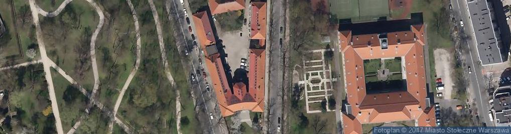 Zdjęcie satelitarne Hoene-Wrońskiego Józefa ul.