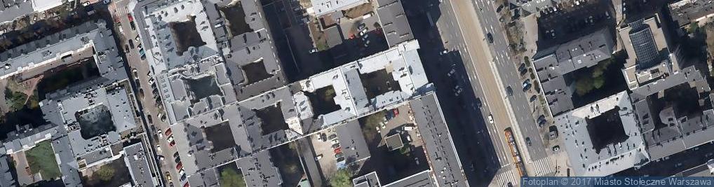 Zdjęcie satelitarne Hoża ul.