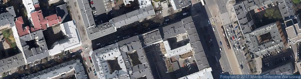 Zdjęcie satelitarne Hoża ul.