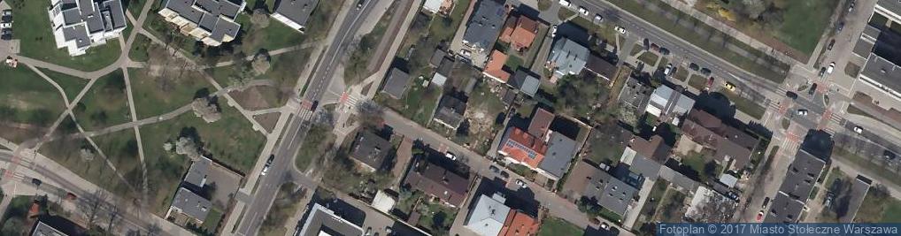 Zdjęcie satelitarne Hodowlana ul.