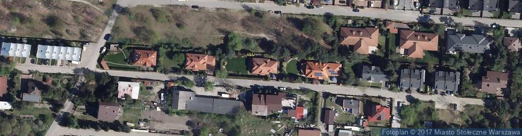 Zdjęcie satelitarne Hortensji ul.