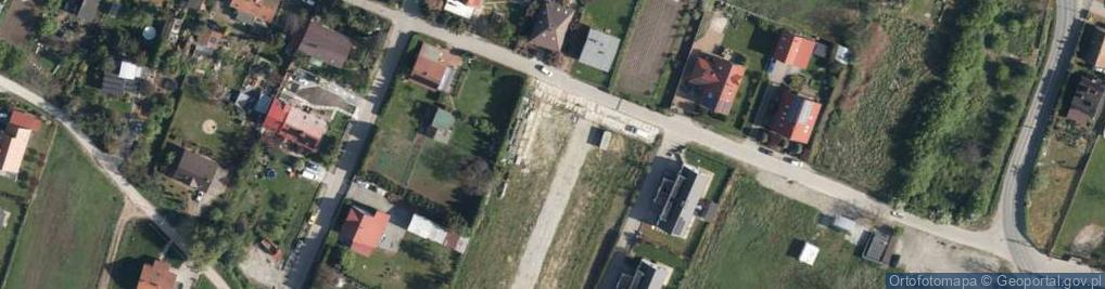 Zdjęcie satelitarne Hortensjowa ul.