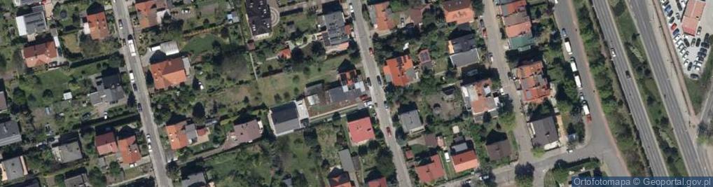 Zdjęcie satelitarne Holenderska ul.
