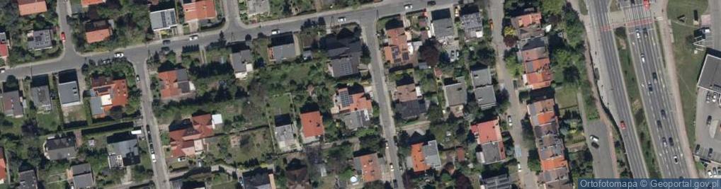 Zdjęcie satelitarne Holenderska ul.