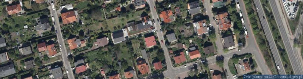 Zdjęcie satelitarne Holenderska ul.