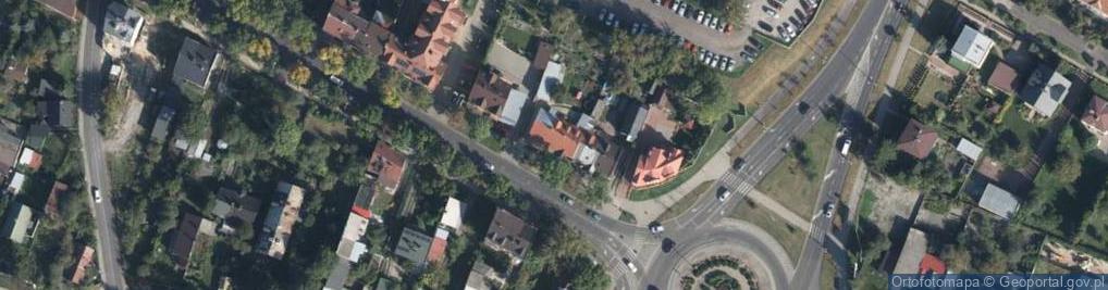 Zdjęcie satelitarne Hrubieszowska ul.