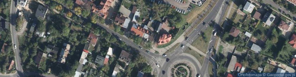 Zdjęcie satelitarne Hrubieszowska ul.