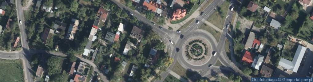 Zdjęcie satelitarne Hrubieszowska ul.