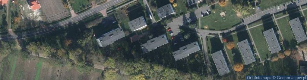 Zdjęcie satelitarne Hrubieszowska ul.