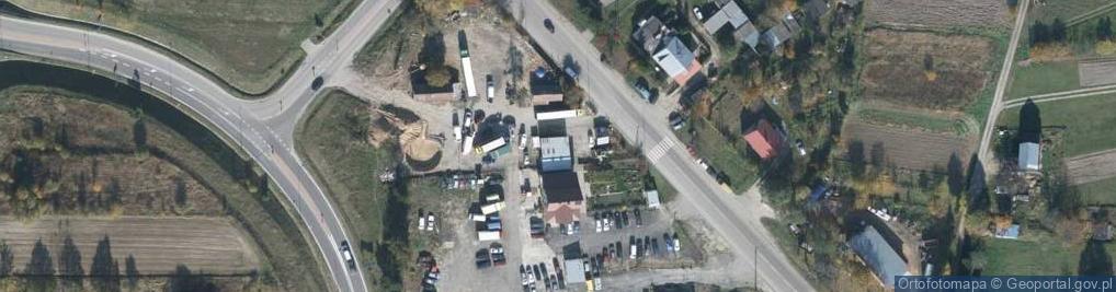 Zdjęcie satelitarne Hrebenne ul.