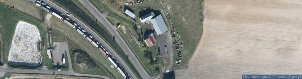 Zdjęcie satelitarne Hrebenne ul.