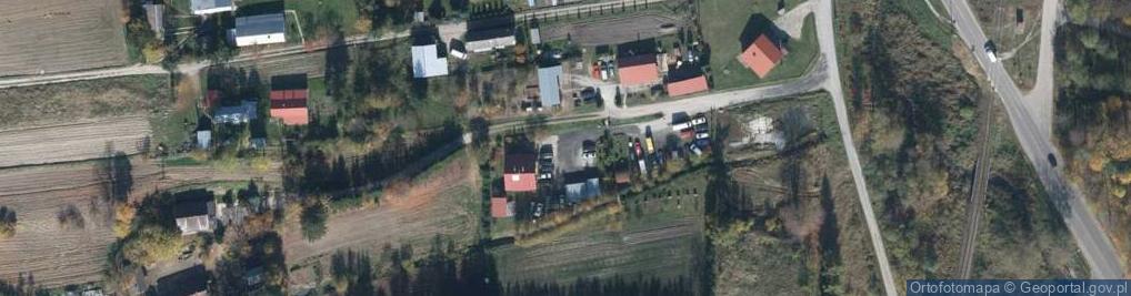 Zdjęcie satelitarne Hrebenne ul.
