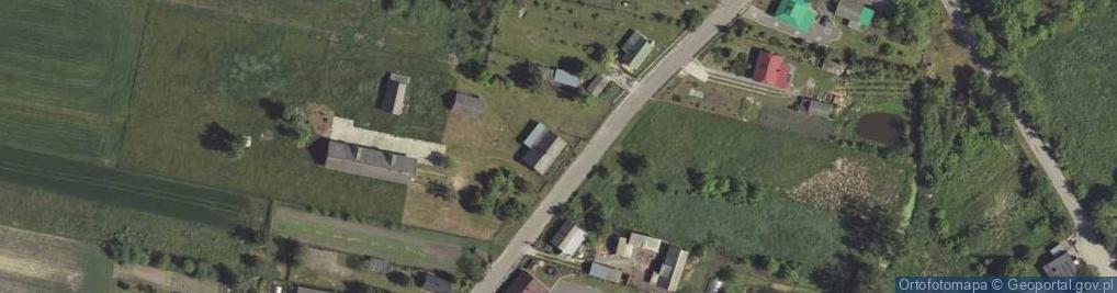 Zdjęcie satelitarne Hruszów ul.