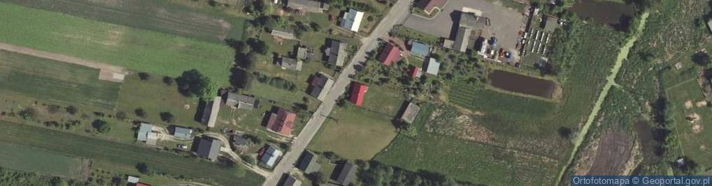 Zdjęcie satelitarne Hruszów ul.